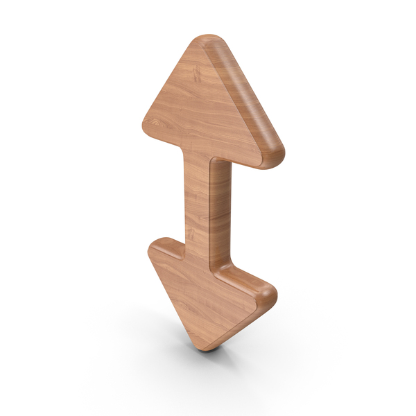 Symbols: Wood Scroll Arrow Symbol PNG & PSD Images