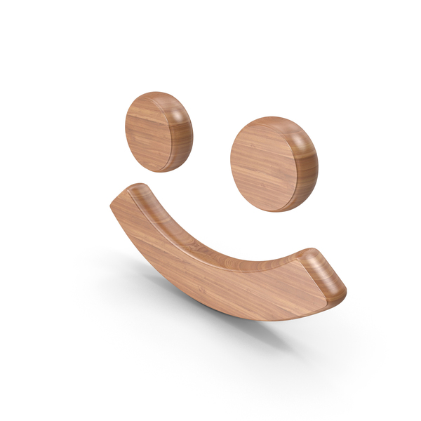 Symbols: Wood Smile Symbol PNG & PSD Images