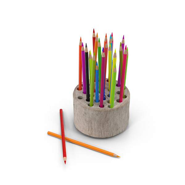 Wood Stump Pencil Holder PNG Images & PSDs for Download | PixelSquid ...