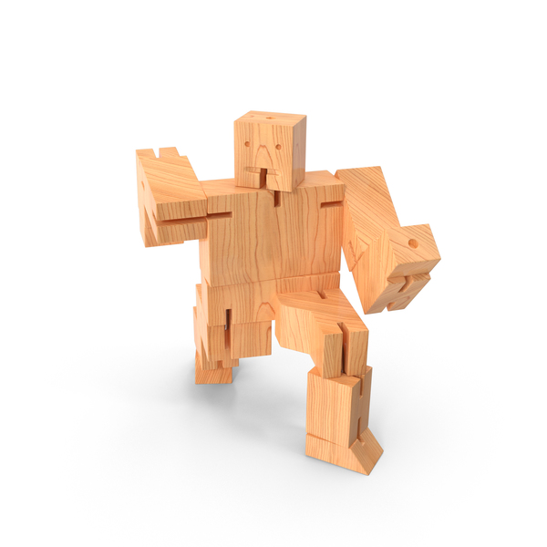 Wood Toy Robot PNG & PSD Images Wood Toy Robot PNG & PSD Images