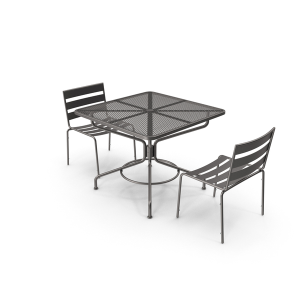 Patio Furniture: Woodard_Metro Wrought Iron Dining Set PNG & PSD Images Patio Furniture: Woodard_Metro Wrought Iron Dining Set PNG & PSD Images