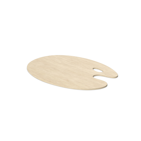 Wooden Artist Palette PNG & PSD Images Wooden Artist Palette PNG & PSD Images