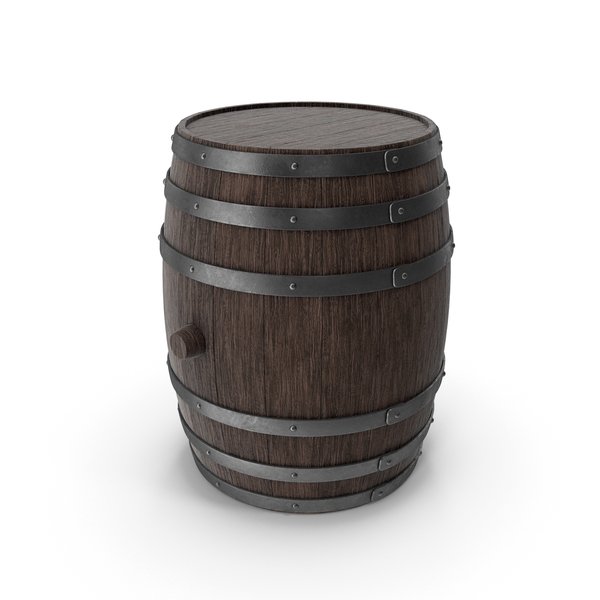 Wooden Barrel Walnut Dark PNG & PSD Images Wooden Barrel Walnut Dark PNG & PSD Images