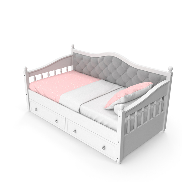 Childrens: Wooden Bed PNG & PSD Images Childrens: Wooden Bed PNG & PSD Images