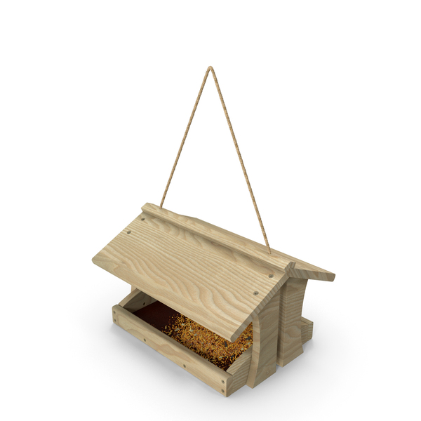 Wooden Bird Feeder PNG & PSD Images Wooden Bird Feeder PNG & PSD Images