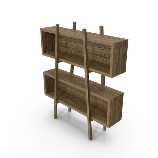 Wooden Bookshelf PNG Images & PSDs for Download | PixelSquid - S118314460