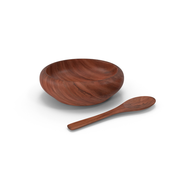 Wooden Bowl and Spoon PNG & PSD Images Wooden Bowl and Spoon PNG & PSD Images