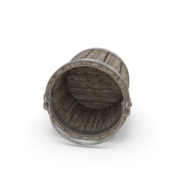 Wooden Bucket PNG & PSD Images