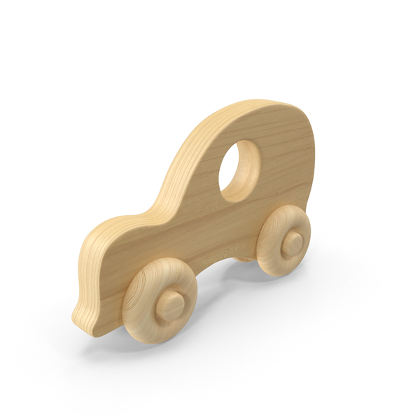 Wooden Car Toy PNG & PSD Images
