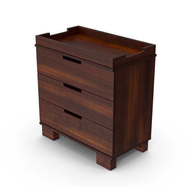 Wooden Changing Table PNG & PSD Images