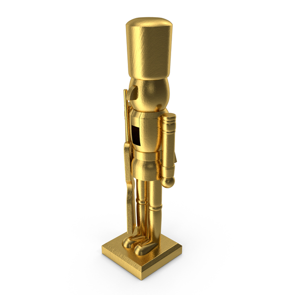 Wooden Christmas Nutcracker Gold PNG & PSD Images Wooden Christmas Nutcracker Gold PNG & PSD Images