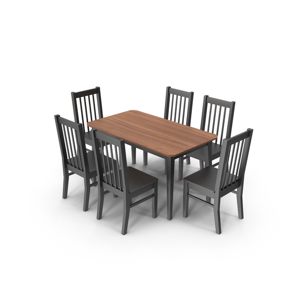 Room: Wooden Dining Table Set PNG & PSD Images Room: Wooden Dining Table Set PNG & PSD Images