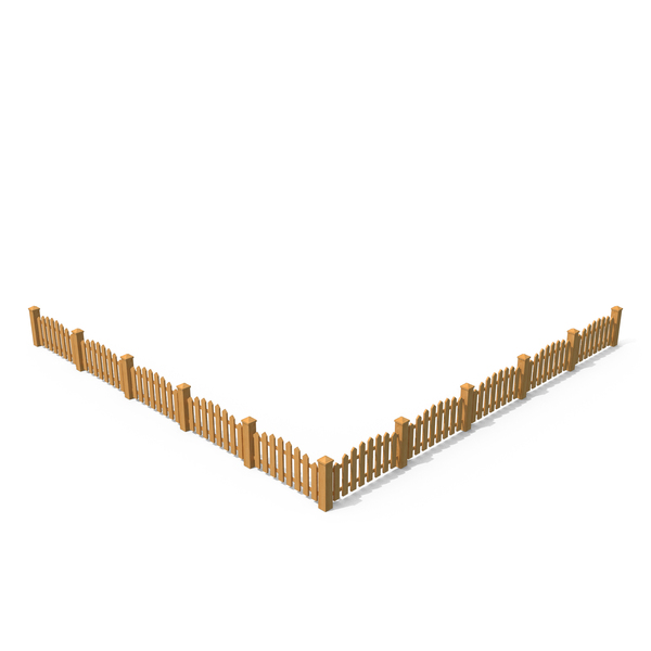 Wooden Garden Fence PNG & PSD Images