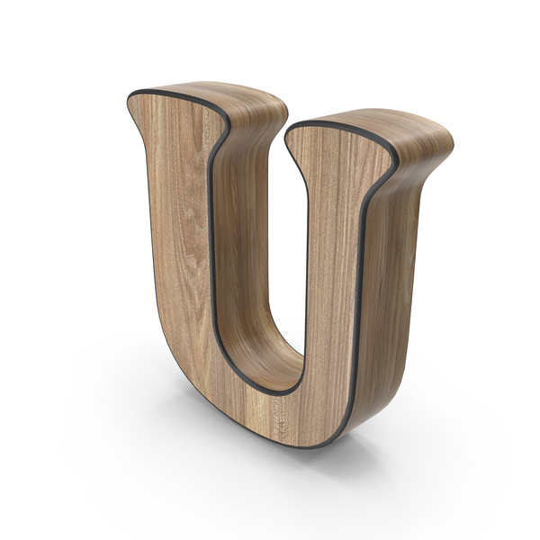 Language: Wooden Letter U PNG & PSD Images Language: Wooden Letter U PNG & PSD Images
