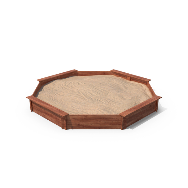 Wooden Octagon Sandbox PNG & PSD Images
