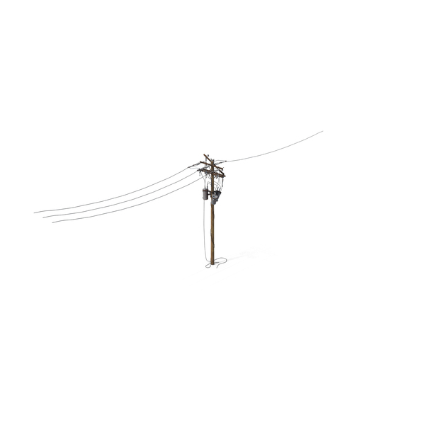 Utility Pole: Wooden Power Lines Damaged PNG & PSD Images Utility Pole: Wooden Power Lines Damaged PNG & PSD Images