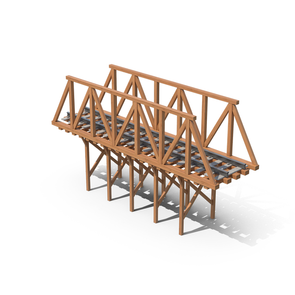 Wooden Railroad Bridge PNG Images & PSDs for Download | PixelSquid ...