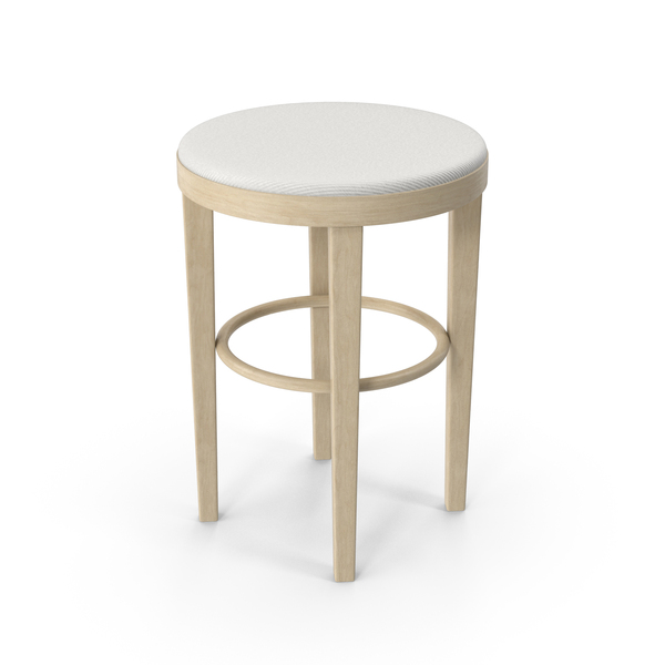 Wooden Round Stool PNG & PSD Images
