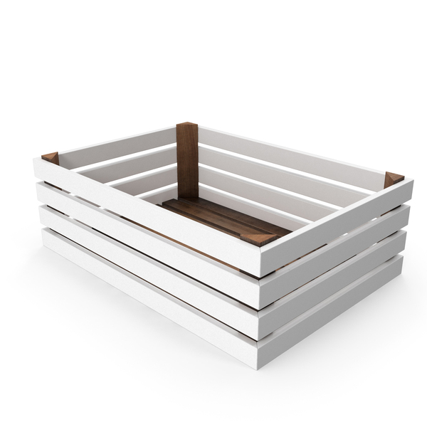 Crate: Wooden Shelf Rack PNG & PSD Images