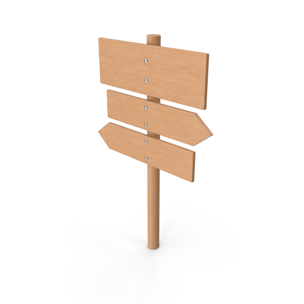 Wooden Sign Post PNG & PSD Images Wooden Sign Post PNG & PSD Images