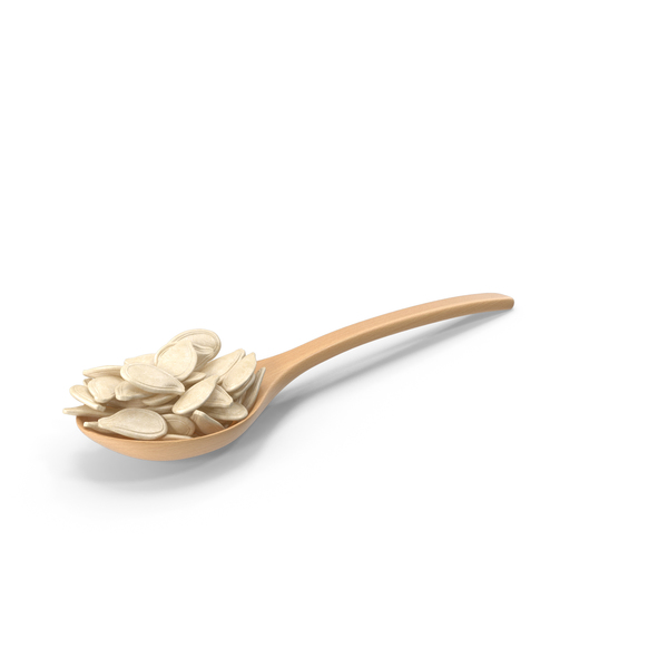 Wooden Spoon with Pumpkin Seeds PNG & PSD Images Wooden Spoon with Pumpkin Seeds PNG & PSD Images
