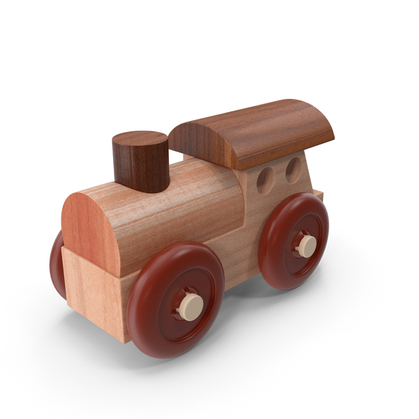 Wooden Toy Train PNG & PSD Images
