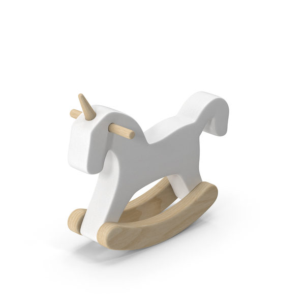 Rocking Horse: Wooden Unicorn PNG & PSD Images Rocking Horse: Wooden Unicorn PNG & PSD Images