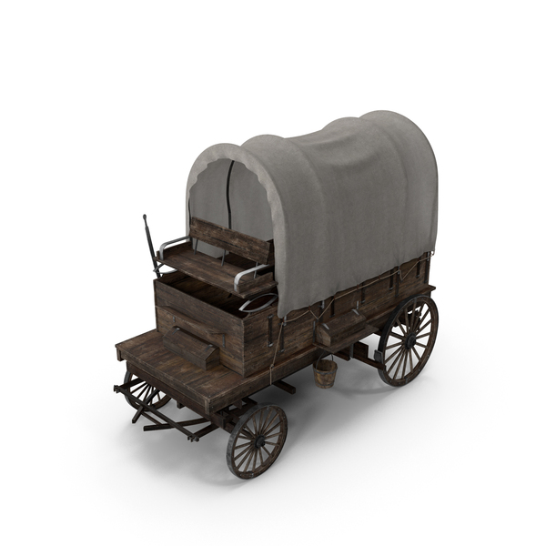 Covered: Wooden Wagon PNG & PSD Images