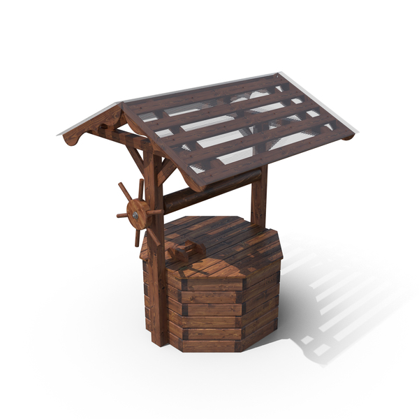 Wooden Well House PNG & PSD Images Wooden Well House PNG & PSD Images