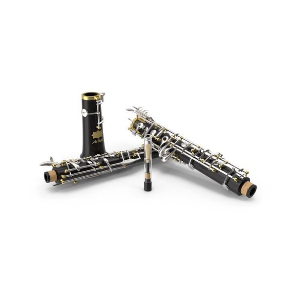 Woodwind Instrument Oboe Disassembled PNG & PSD Images Woodwind Instrument Oboe Disassembled PNG & PSD Images