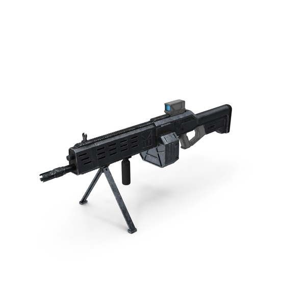 Sci Fi Rifle: Worn Fantastic Machine Gun PNG & PSD Images Sci Fi Rifle: Worn Fantastic Machine Gun PNG & PSD Images