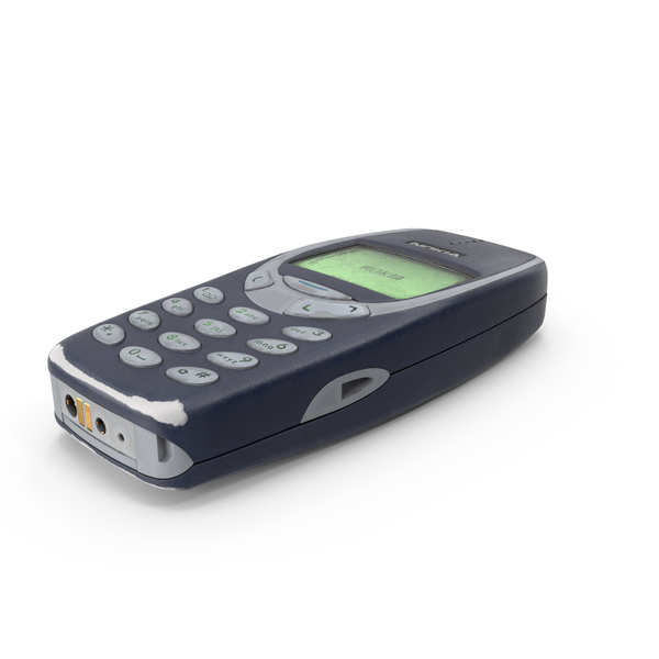 Cellphone: Worn Phone Nokia 3310 Switched On PNG & PSD Images Cellphone: Worn Phone Nokia 3310 Switched On PNG & PSD Images