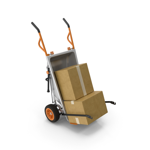 WORX Aerocart Cart with Cardboard Box PNG & PSD Images WORX Aerocart Cart with Cardboard Box PNG & PSD Images
