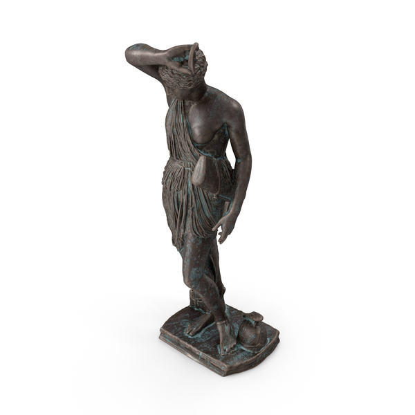 Statue: Wounded Amazon Bronze Outdoor PNG & PSD Images