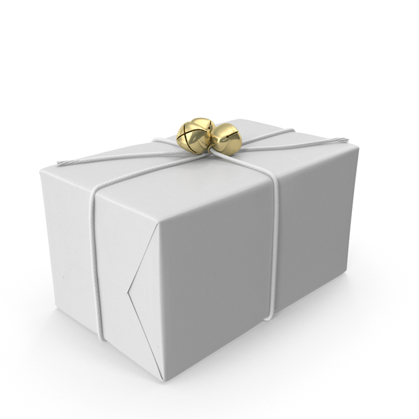 Box: Wrapped Christmas Gift PNG & PSD Images