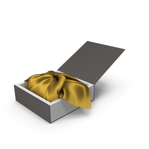 Wrapping Gold Cloth Gift Packaging Box PNG & PSD Images Wrapping Gold Cloth Gift Packaging Box PNG & PSD Images