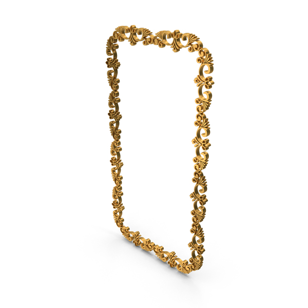 Picture: Wreaths Circlets Frame Boarder Gold PNG & PSD Images