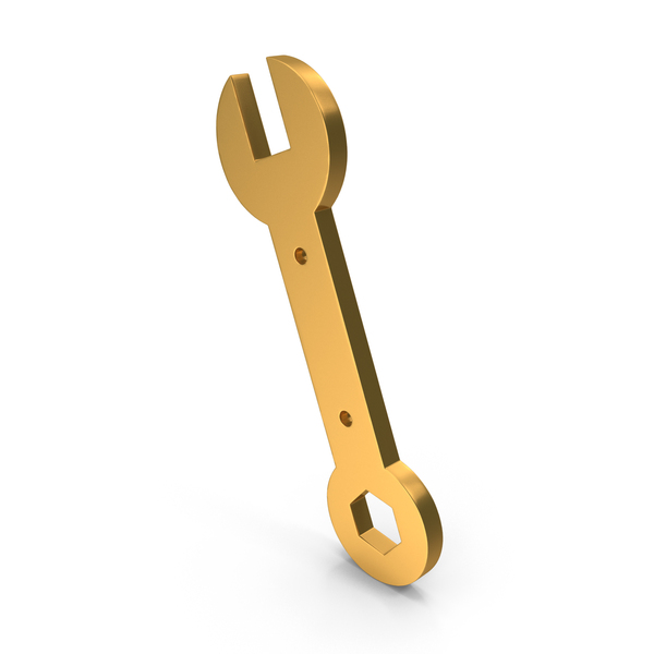 Box: Wrench Gold PNG & PSD Images Box: Wrench Gold PNG & PSD Images