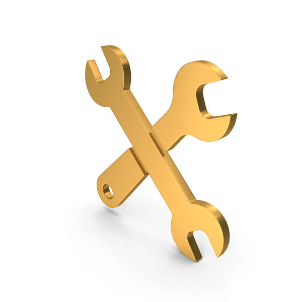 Box: Wrench Gold PNG & PSD Images Box: Wrench Gold PNG & PSD Images