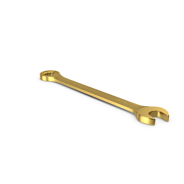 Wrench Gold PNG & PSD Images
