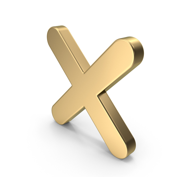 Logo: Wrong Icon Gold PNG & PSD Images