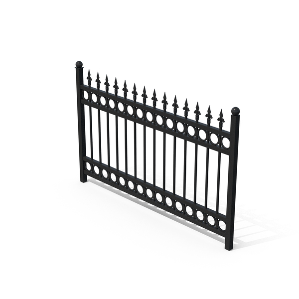 Wrought Fence PNG & PSD Images Wrought Fence PNG & PSD Images