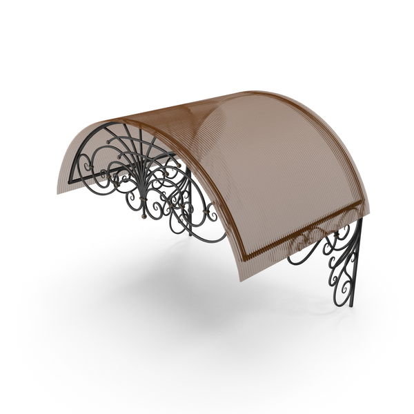 Wrought Iron Awning PNG & PSD Images