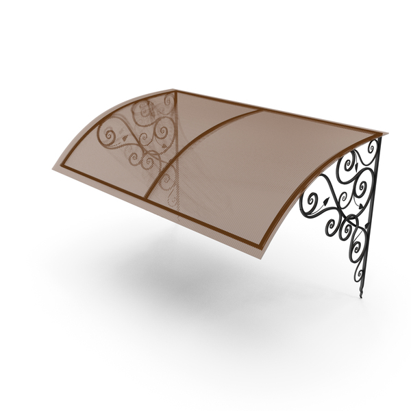 Wrought Iron Awning PNG & PSD Images