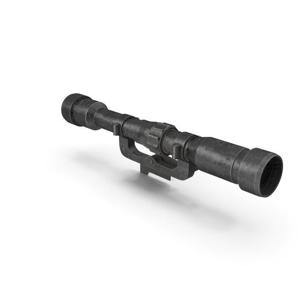 WW2 German Telescopic Sight Old PNG & PSD Images