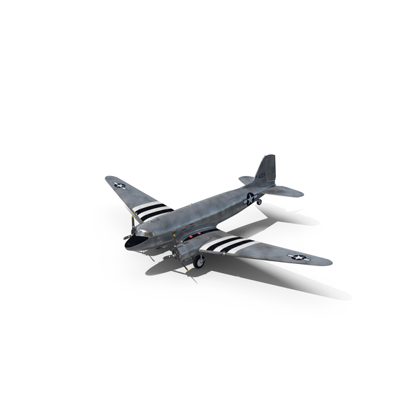 Propeller Airliner: WWII Douglas DC-3 Skytrain Aircraft PNG & PSD Images Propeller Airliner: WWII Douglas DC-3 Skytrain Aircraft PNG & PSD Images