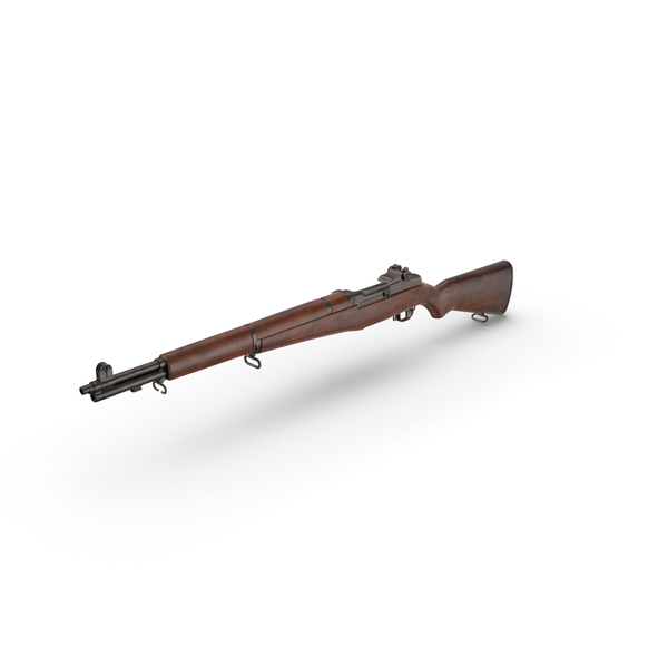 步枪：第二次世界大战M1 Garand PNG和PSD图像