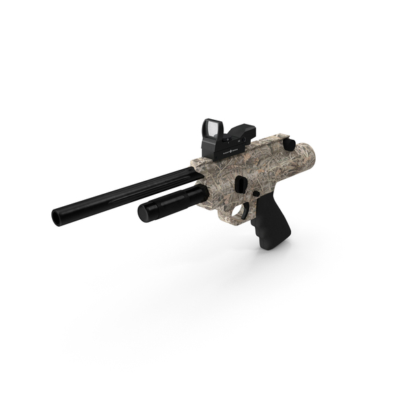 Handgun: X2 Tranquilizer Dart Pistol In Camouflage PNG & PSD Images Handgun: X2 Tranquilizer Dart Pistol In Camouflage PNG & PSD Images