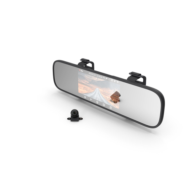 Rear View Mirror: Xiaomi 70mai Smart Dash Cam with Reverse Cam PNG & PSD Images Rear View Mirror: Xiaomi 70mai Smart Dash Cam with Reverse Cam PNG & PSD Images