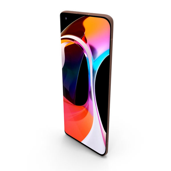 Xiaomi Mi 10 Peach Gold PNG & PSD Images
